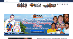 Desktop Screenshot of nicaceramicart.com